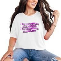 I Am Not Demure Nor Mindful I Am Brazen And Shameless Comfort Colors T-Shirt thumb 0