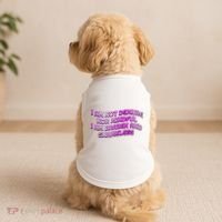 I Am Not Demure Nor Mindful I Am Brazen And Shameless Doggie Tank thumb 2