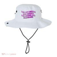 I Am Not Demure Nor Mindful I Am Brazen And Shameless Bucket Hat thumb 0