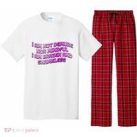 I Am Not Demure Nor Mindful I Am Brazen And Shameless Pajama Set thumb 0
