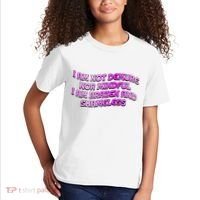 I Am Not Demure Nor Mindful I Am Brazen And Shameless Kids T-Shirt thumb 2