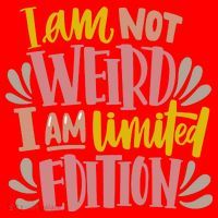 I Am Not Weird I Am Limited Edition Santa Hat thumb 1
