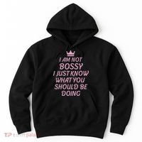 I Am Not Bossy I Just Know What You Should Be Doing Queen Hoodie thumb 0