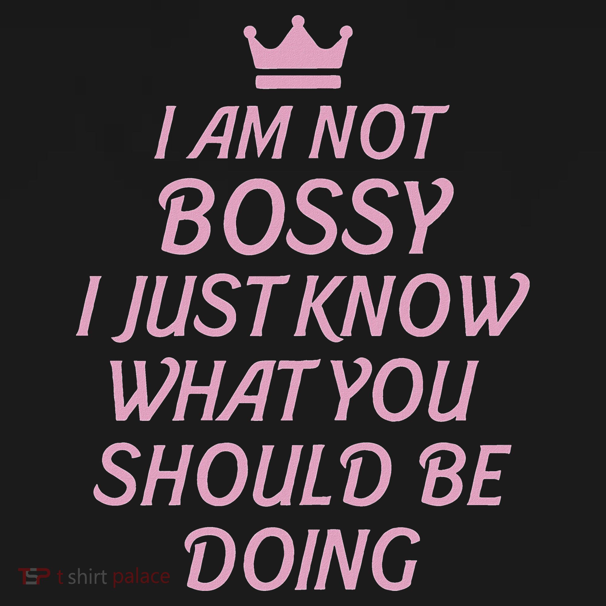 I Am Not Bossy I Just Know What You Should Be Doing Queen Mousepad