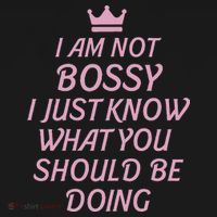 I Am Not Bossy I Just Know What You Should Be Doing Queen Tank Top thumb 6