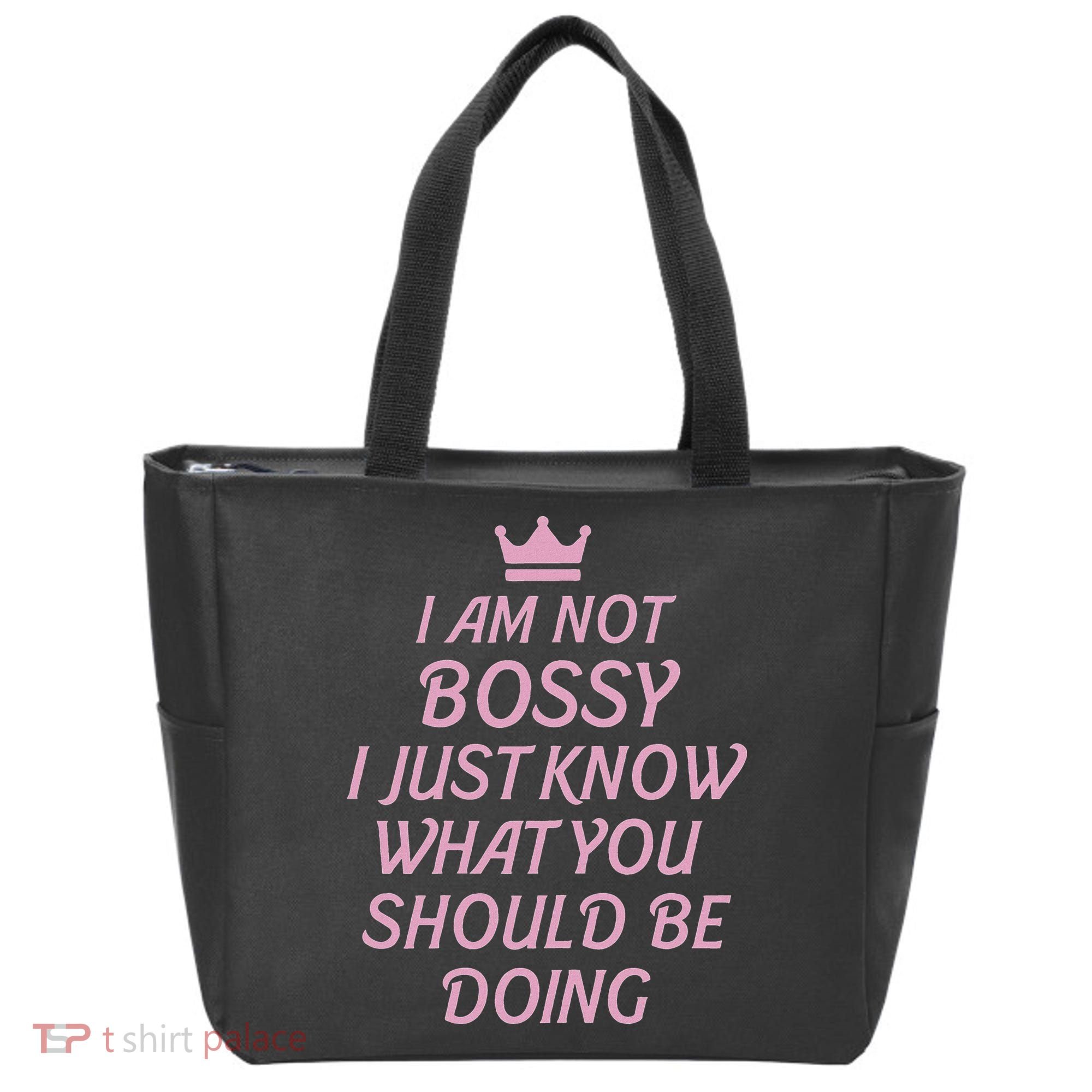 I Am Not Bossy I Just Know What You Should Be Doing Queen Tote Bag