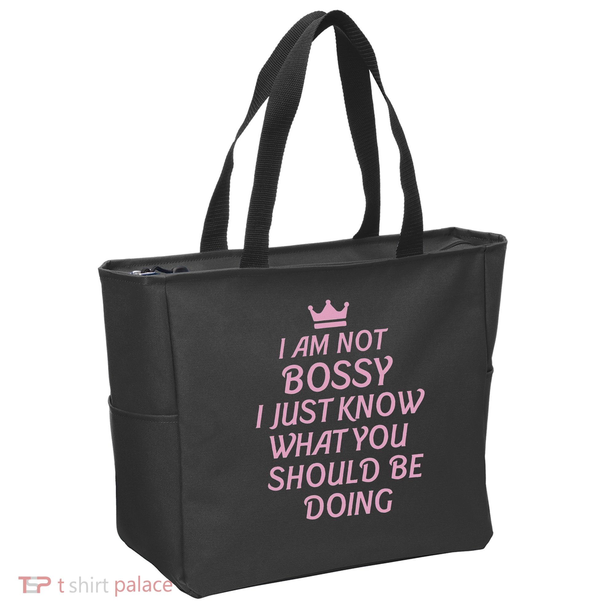 I Am Not Bossy I Just Know What You Should Be Doing Queen Tote Bag