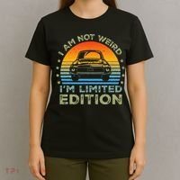 I Am Not Weird IM Limited Edition Funny Sarcastic T-Shirt thumb 4
