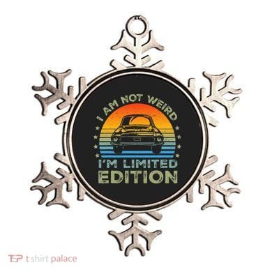 I Am Not Weird IM Limited Edition Funny Sarcastic Ornament