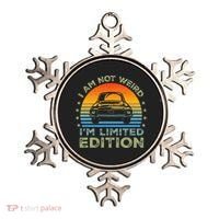 I Am Not Weird IM Limited Edition Funny Sarcastic Ornament thumb 0