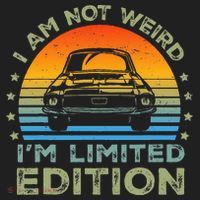I Am Not Weird IM Limited Edition Funny Sarcastic Hat thumb 2