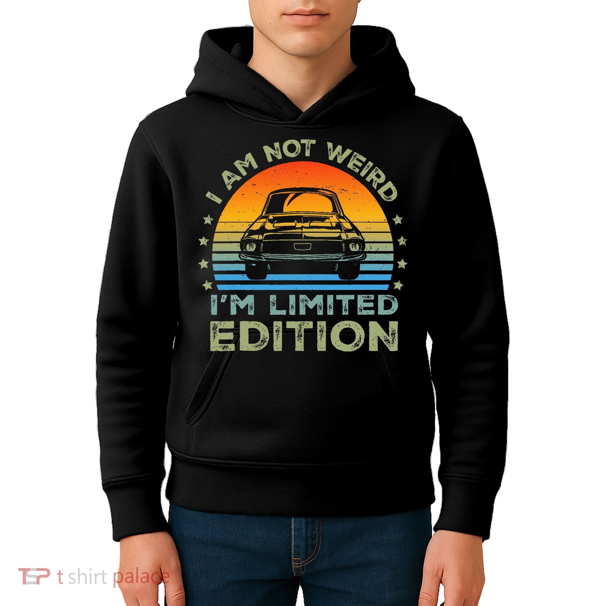I Am Not Weird IM Limited Edition Funny Sarcastic Kids Hoodie