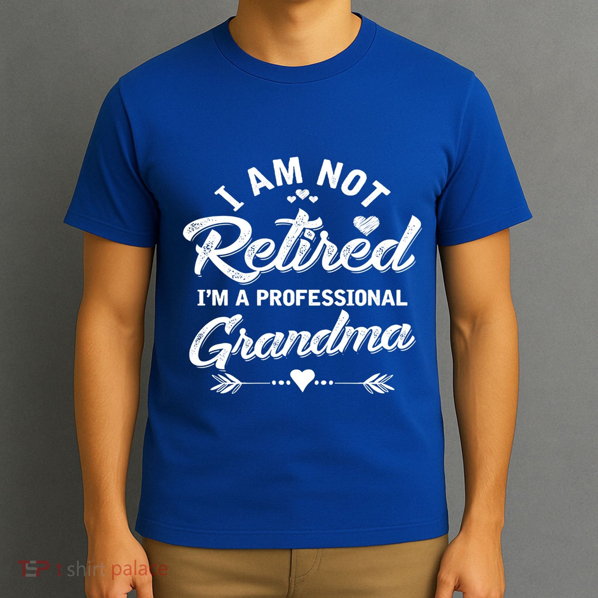 I Am Not Retired IM A Professional Grandma Gift T-Shirt