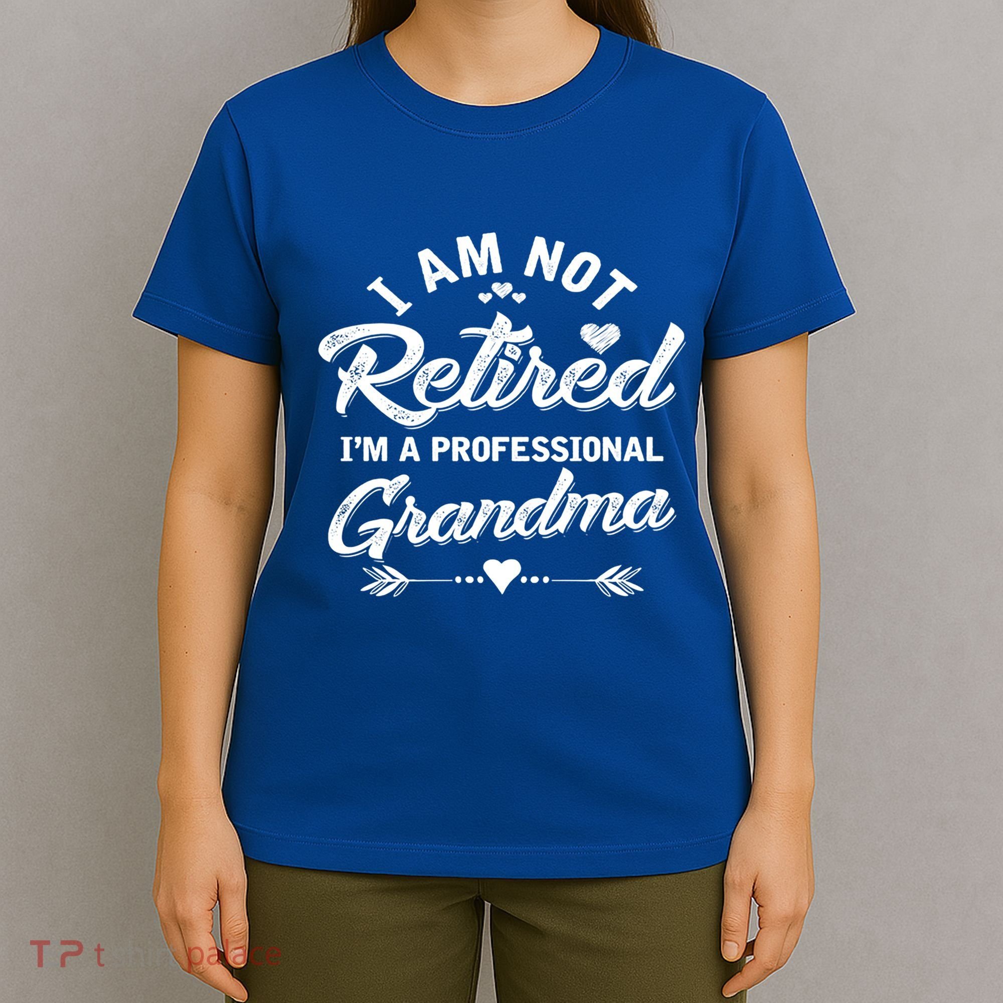 I Am Not Retired IM A Professional Grandma Gift T-Shirt