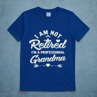 I Am Not Retired IM A Professional Grandma Gift T-Shirt thumb 5