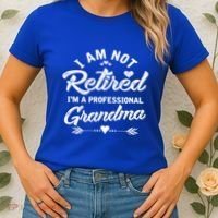 I Am Not Retired IM A Professional Grandma Gift Women's T-Shirt thumb 2