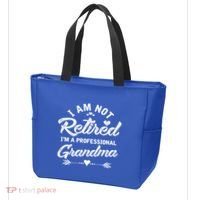 I Am Not Retired IM A Professional Grandma Gift Tote Bag thumb 3