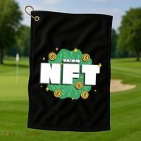 I'm A NFT Golf Towel thumb 1
