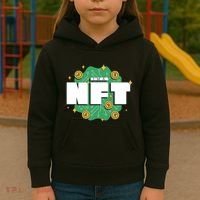 I'm A NFT Kids Hoodie thumb 3