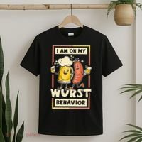 I Am On My Wurst Behavior Oktoberfest T-Shirt thumb 2