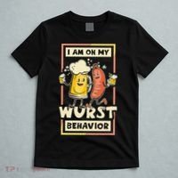 I Am On My Wurst Behavior Oktoberfest T-Shirt thumb 5