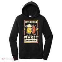 I Am On My Wurst Behavior Oktoberfest Women's Hoodie thumb 0
