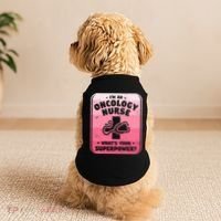 Im An Oncology Nurse Whats Your Superpower Oncologist Gift Doggie Tank thumb 2