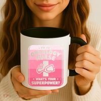 Im An Oncology Nurse Whats Your Superpower Oncologist Gift Coffee Mug thumb 3