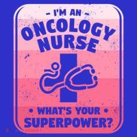 Im An Oncology Nurse Whats Your Superpower Oncologist Gift Baby Bodysuit thumb 2