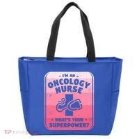 Im An Oncology Nurse Whats Your Superpower Oncologist Gift Tote Bag thumb 0