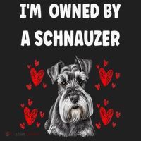 I Am Owned By A Schnauzer Women's Sweatshirt thumb 2