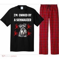 I Am Owned By A Schnauzer Pajama Set thumb 0