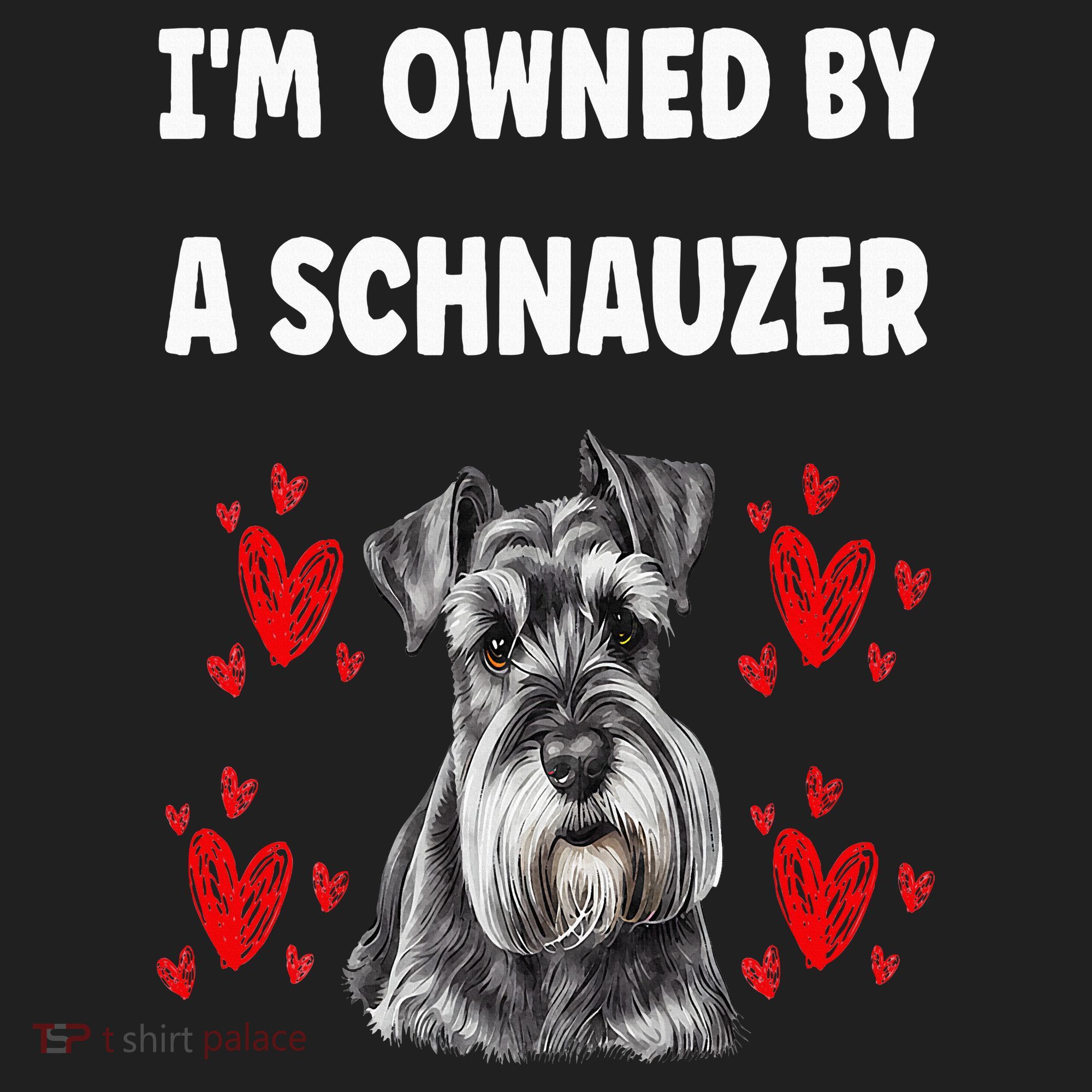 I Am Owned By A Schnauzer Tumbler