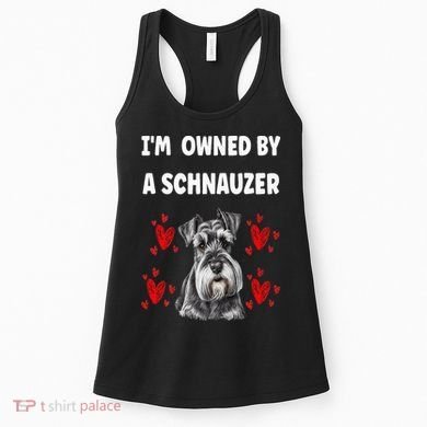 I Am Owned By A Schnauzer Women's Tank Top