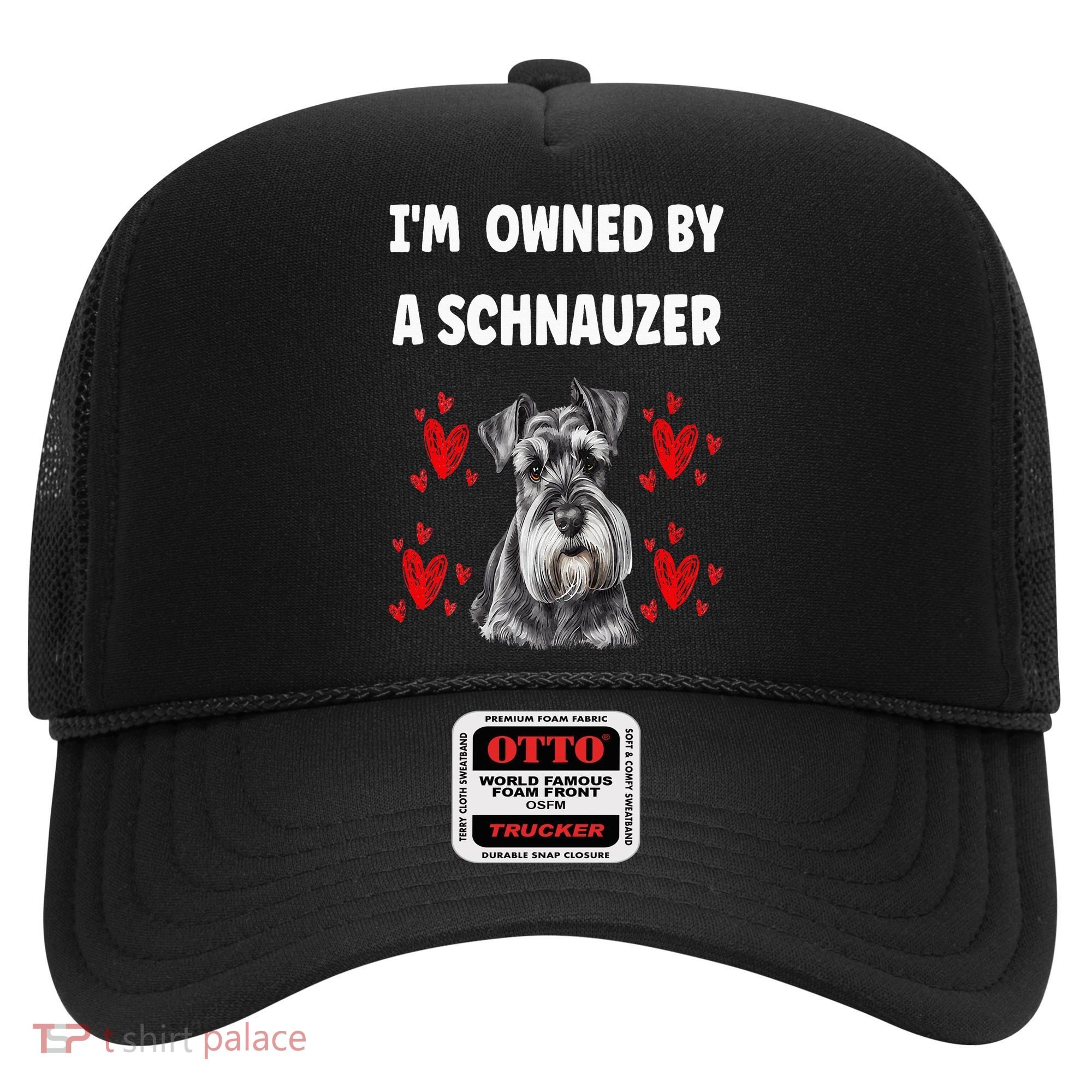 I Am Owned By A Schnauzer Hat