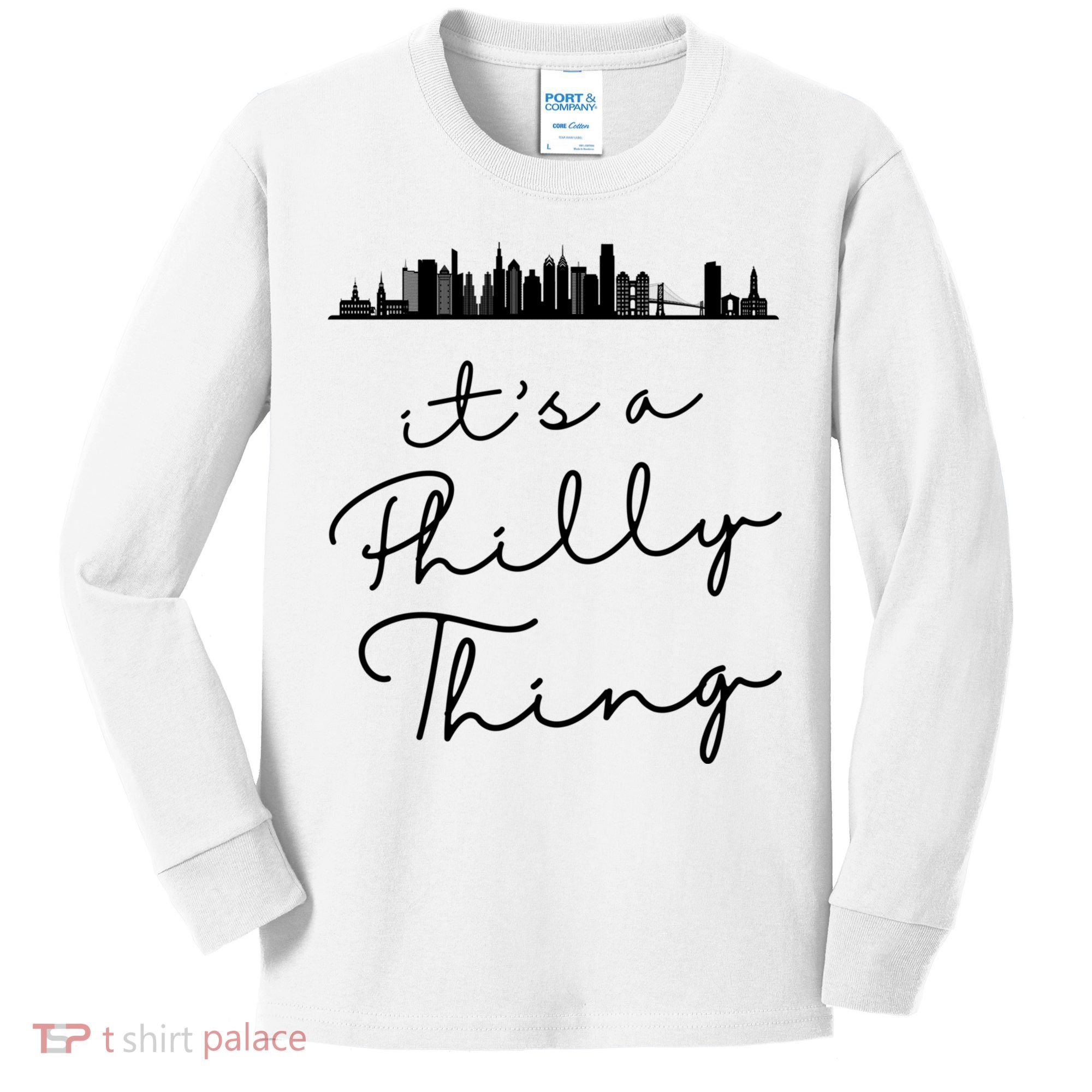 It's A Philly Thing Its A Philly Thing Philadelphia Football Kids Long Sleeve Shirt