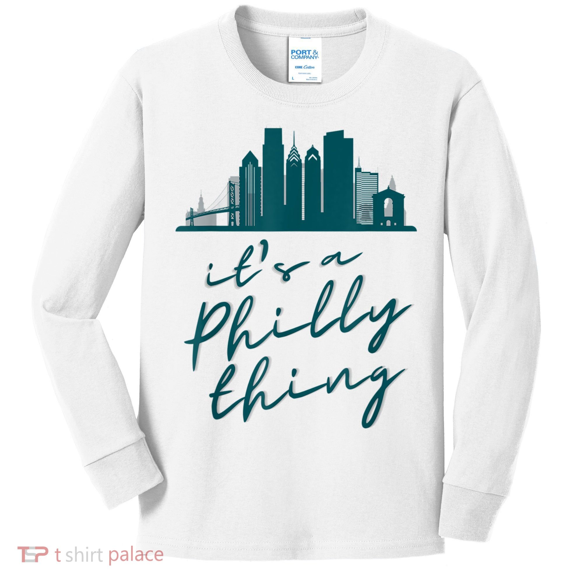 It's A Philly Thing Its A Philly Thing Philadelphia Football Kids Long Sleeve Shirt