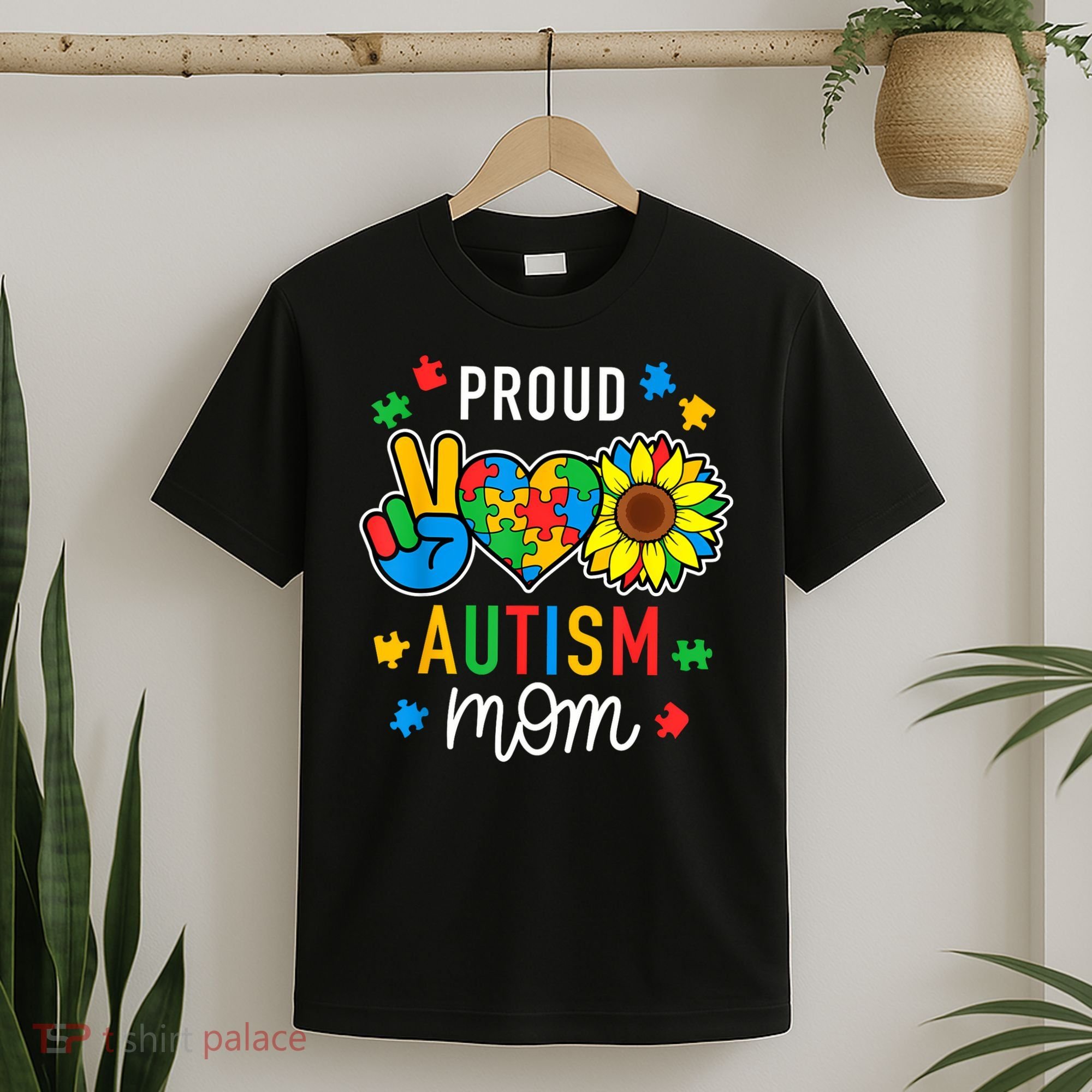 I'm A Proud Autism Mom Autism Awareness For Mom  T-Shirt