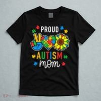 I'm A Proud Autism Mom Autism Awareness For Mom  T-Shirt thumb 5