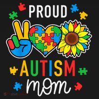 I'm A Proud Autism Mom Autism Awareness For Mom  Women's Hoodie thumb 2