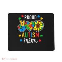I'm A Proud Autism Mom Autism Awareness For Mom  Mousepad thumb 0
