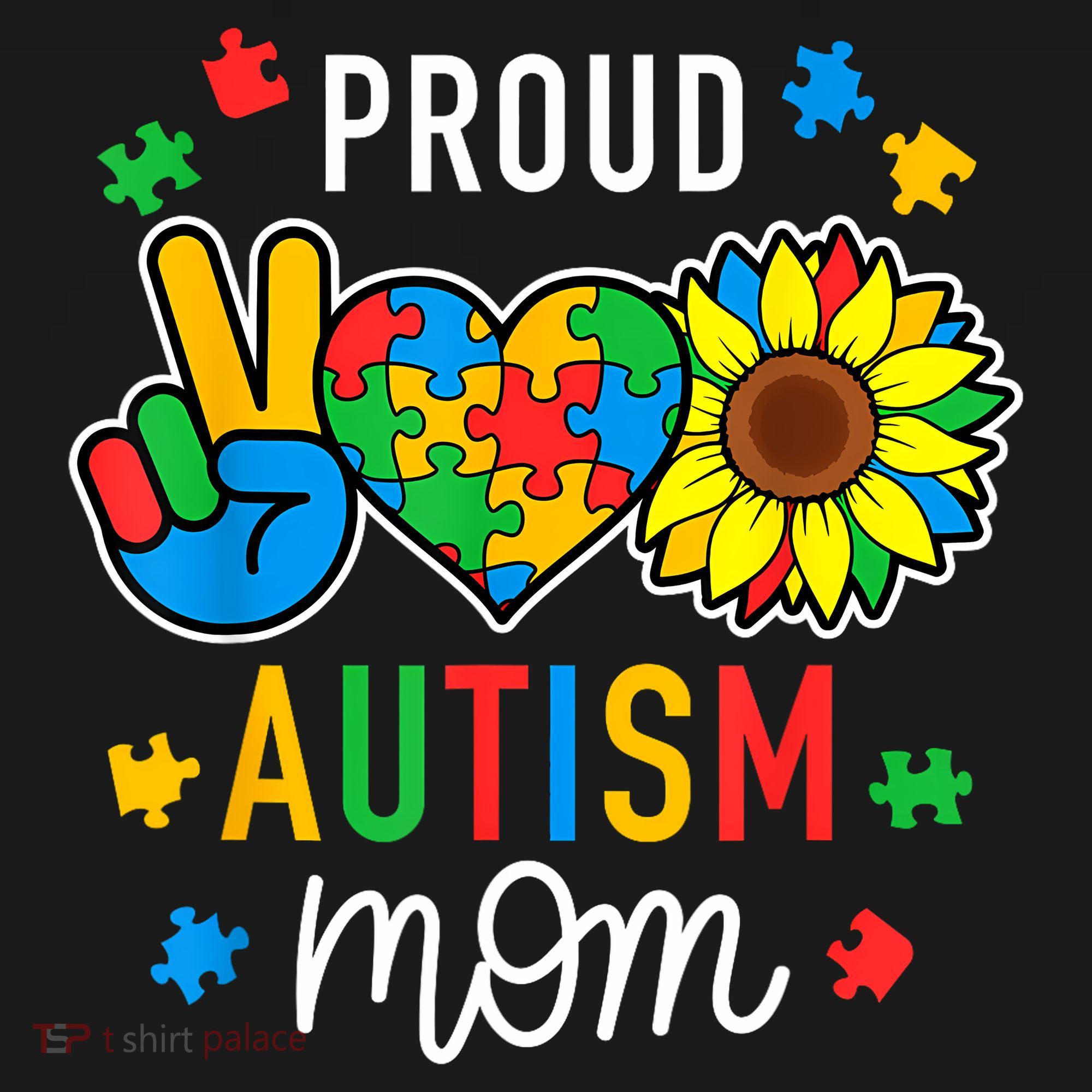 I'm A Proud Autism Mom Autism Awareness For Mom  Mousepad