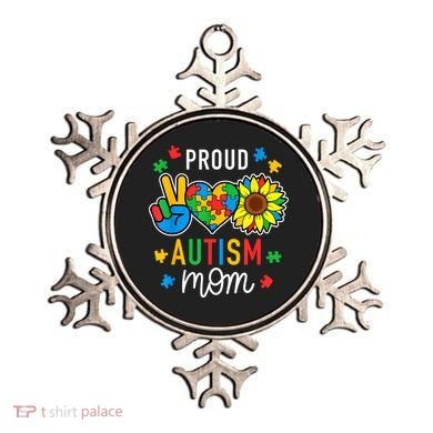 I'm A Proud Autism Mom Autism Awareness For Mom  Ornament