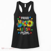 I'm A Proud Autism Mom Autism Awareness For Mom  Women's Tank Top thumb 0