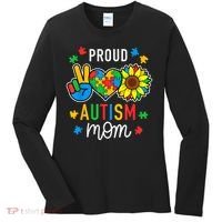 I'm A Proud Autism Mom Autism Awareness For Mom  Women's Long Sleeve Shirt thumb 0