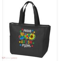 I'm A Proud Autism Mom Autism Awareness For Mom  Tote Bag thumb 3