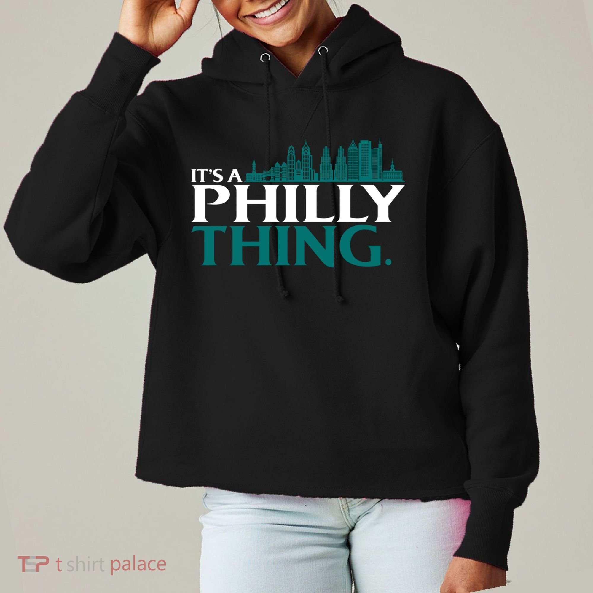 It's A Philly Thing Its A Philly Thing Philadelphia Football Ladies Heavyweight Boxy Pullover Hoodie