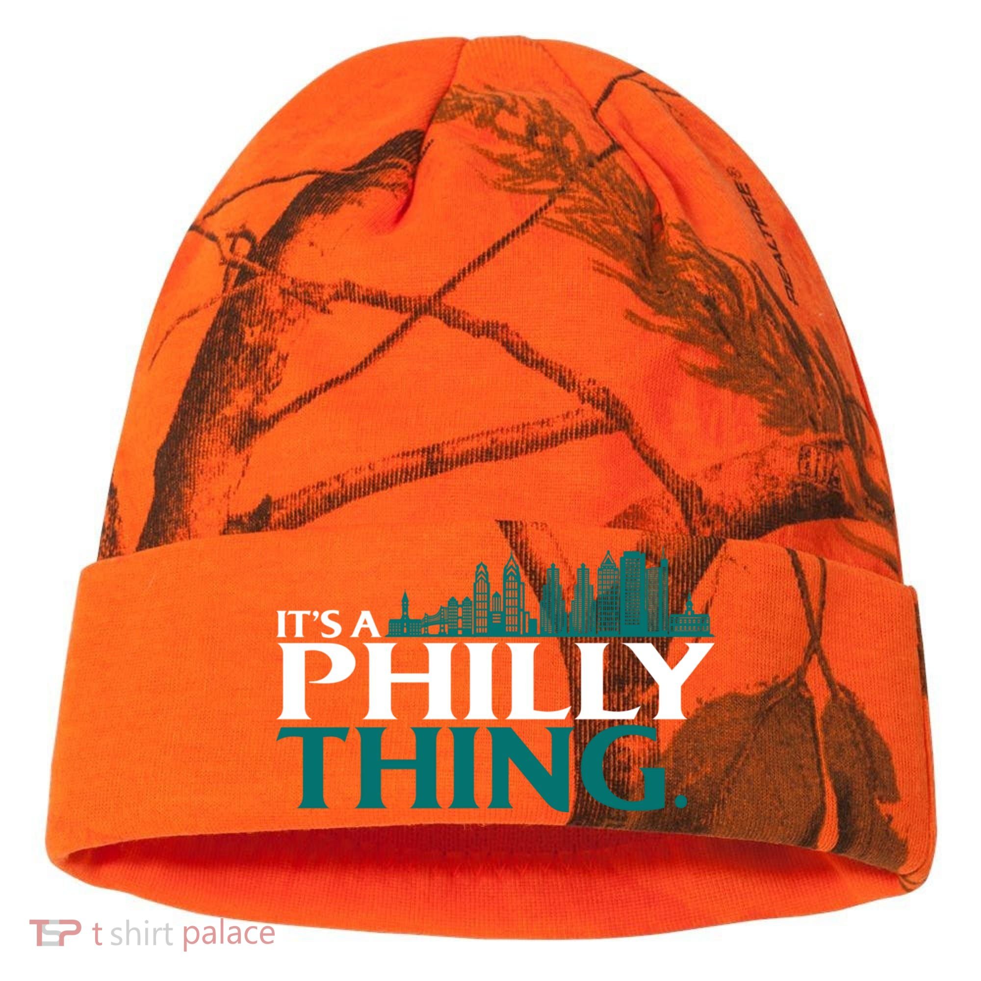 It's A Philly Thing Its A Philly Thing Philadelphia Football Kati Licensed 12" Camo Cuffed Beanie
