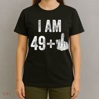 I Am Personalize Birthday Age Plus 1 Middle Finger Funny Edit With AI Custom Year T-Shirt thumb 4