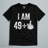 I Am Personalize Birthday Age Plus 1 Middle Finger Funny Edit With AI Custom Year T-Shirt thumb 5